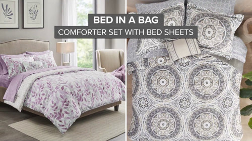 Madison Park Essentials Comforter Set with Bed Sheets & Reviews